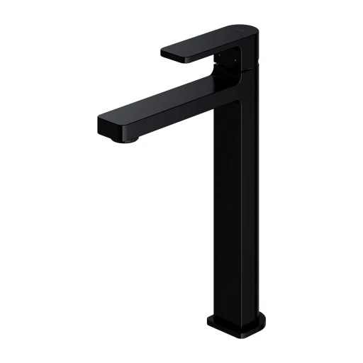 Baretti Waschtischarmatur hoch Schwarz matt (BLM)
