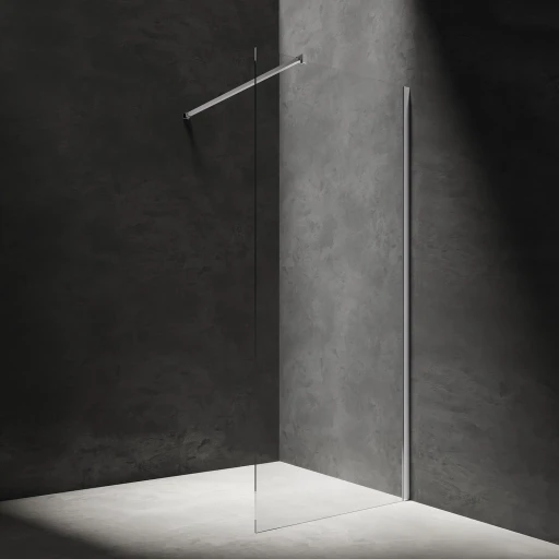 Marina Walk-in-Dusche, 100 cm Chrom poliert / klarglas (CRTR)