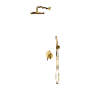 Y Unterputz-Duschsystem Gold poliert (GL) SYSY19GL