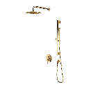 Y Unterputz-Duschsystem Gold poliert (GL) SYSY47GL