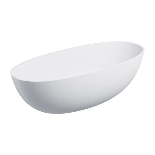 Freistehende Badewanne, 175 x 78 cm SHELL175WWBM