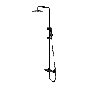 UNI Aufputz-Duschsystem mit Thermostat BLM Y1244NBL