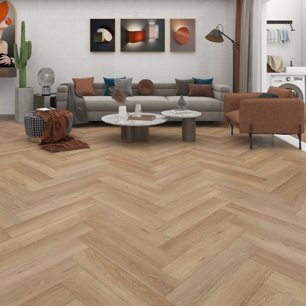 Vinyl Fischgrät Diamond Klick Cullinan 750x150x6mm 0,55mm Nutzschicht