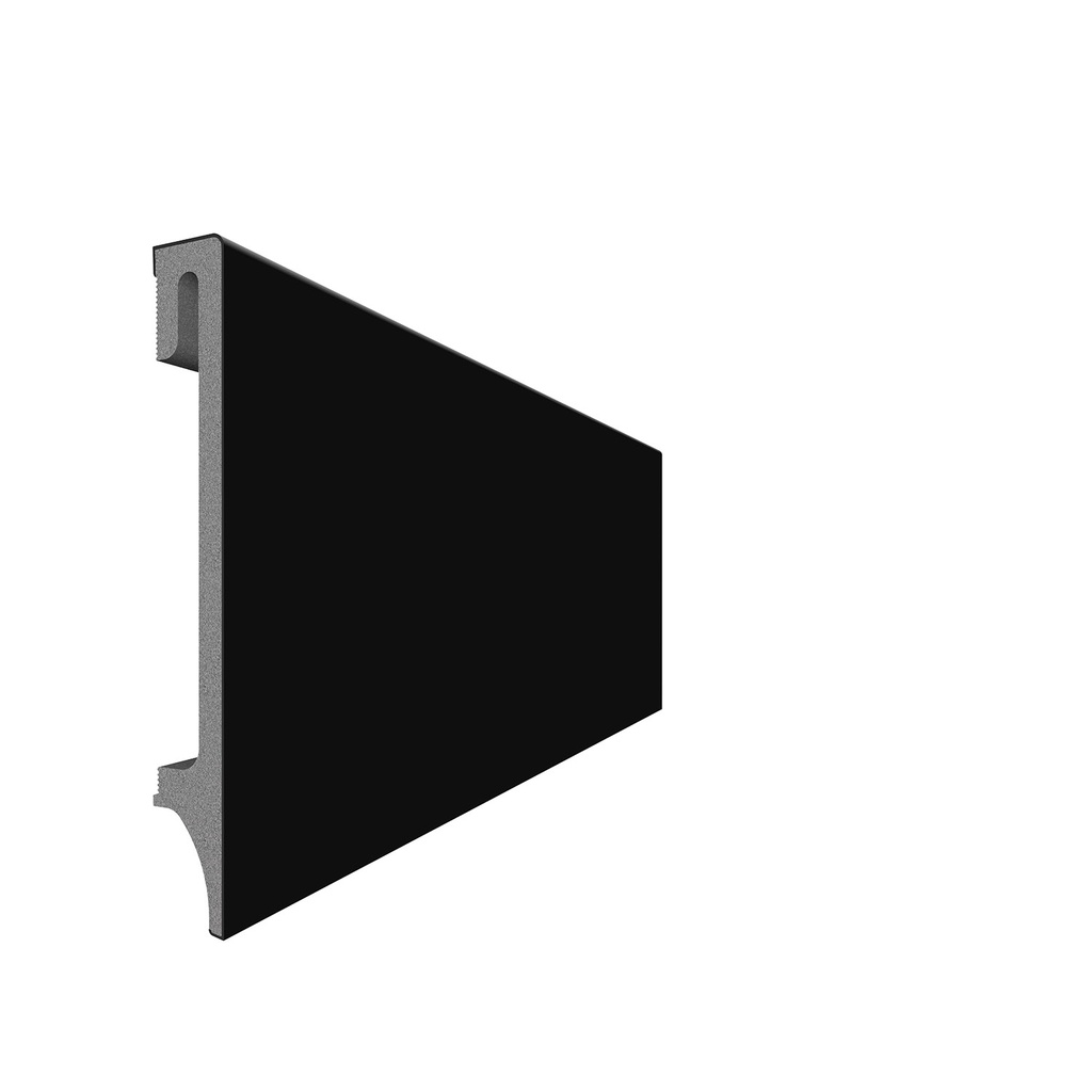 SOCKELLEISTE ESPUMO Schwarz ESP506 2,4m