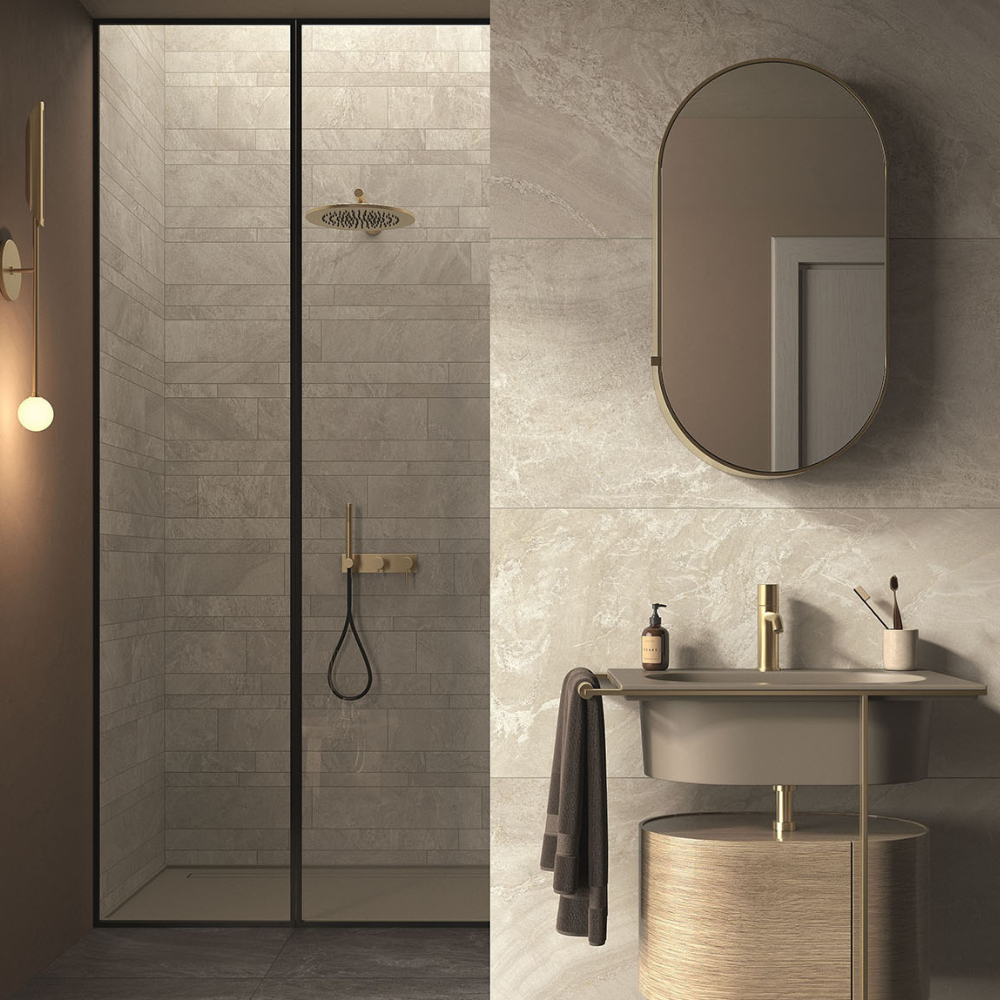 60x120cm Panaria The Place Midtown White 9mm