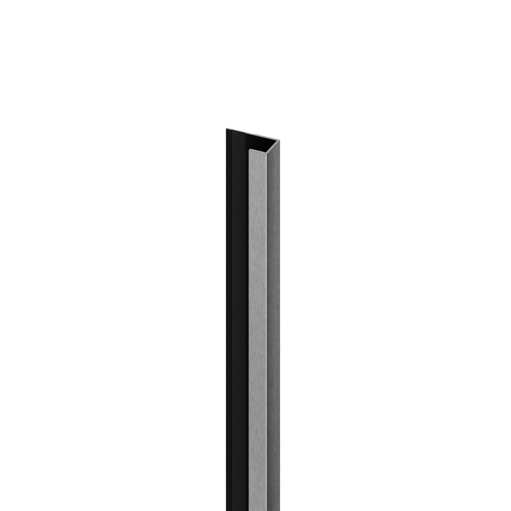 Abschluss MPC Paneele XL Brushed Steel 300cm