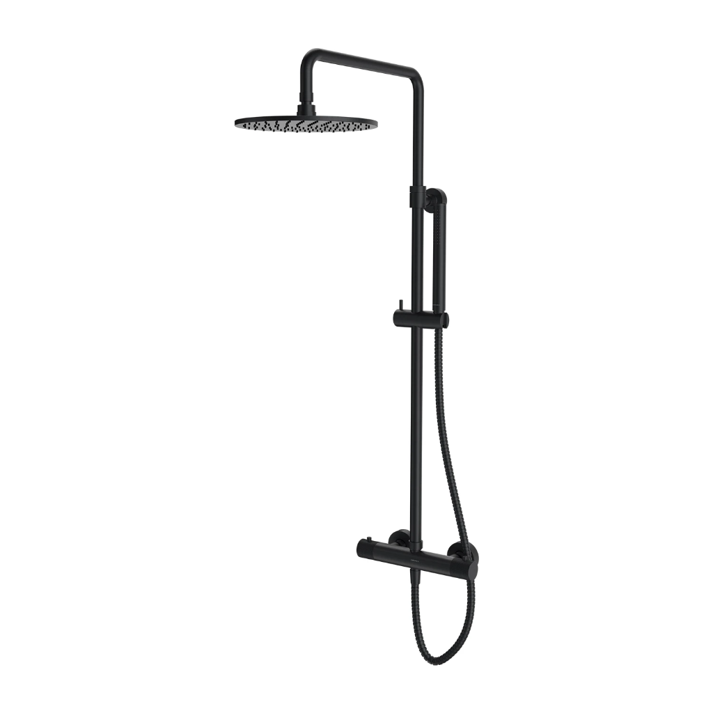 CONTOUR Aufputz-Duschsystem mit Thermostat Kupfer gebürstetet (CPB) CT8044CPB (Kopie)