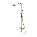 Y Aufputz-Duschsystem Gold poliert (GL) Y1244LUXLGL