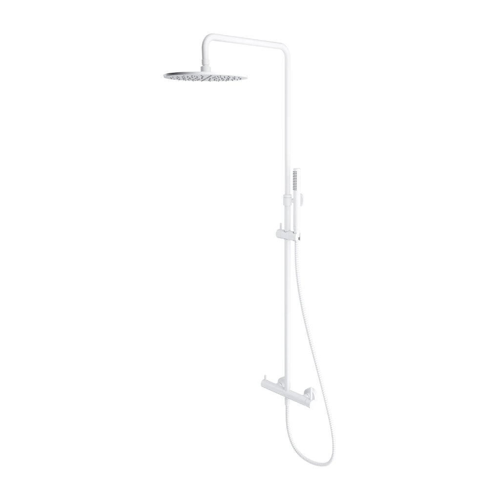 Y Aufputz-Duschsystem Weiß matt (WM) Y1244MWM