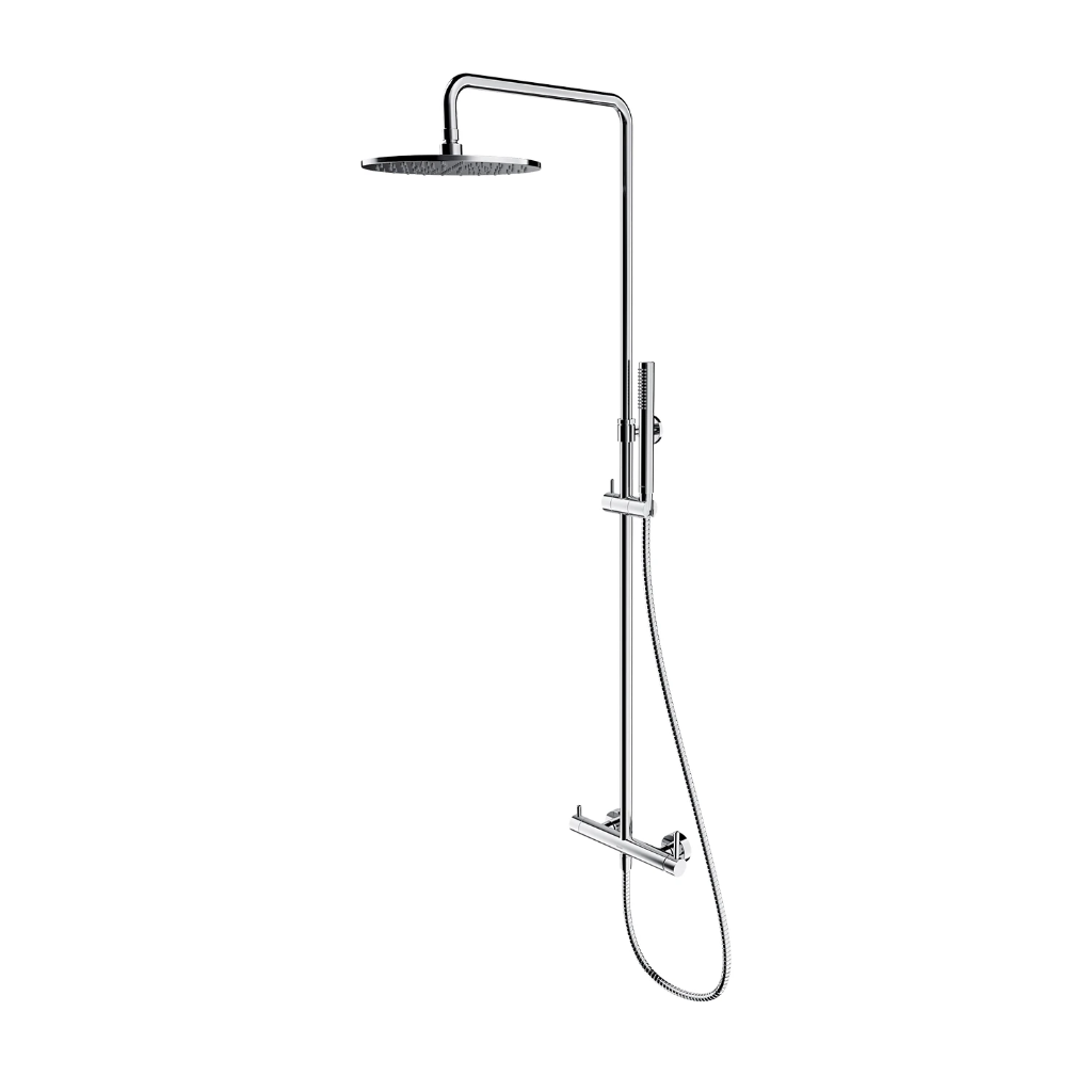 Y Aufputz-Duschsystem Chrom poliert (CR) Y1244MCR