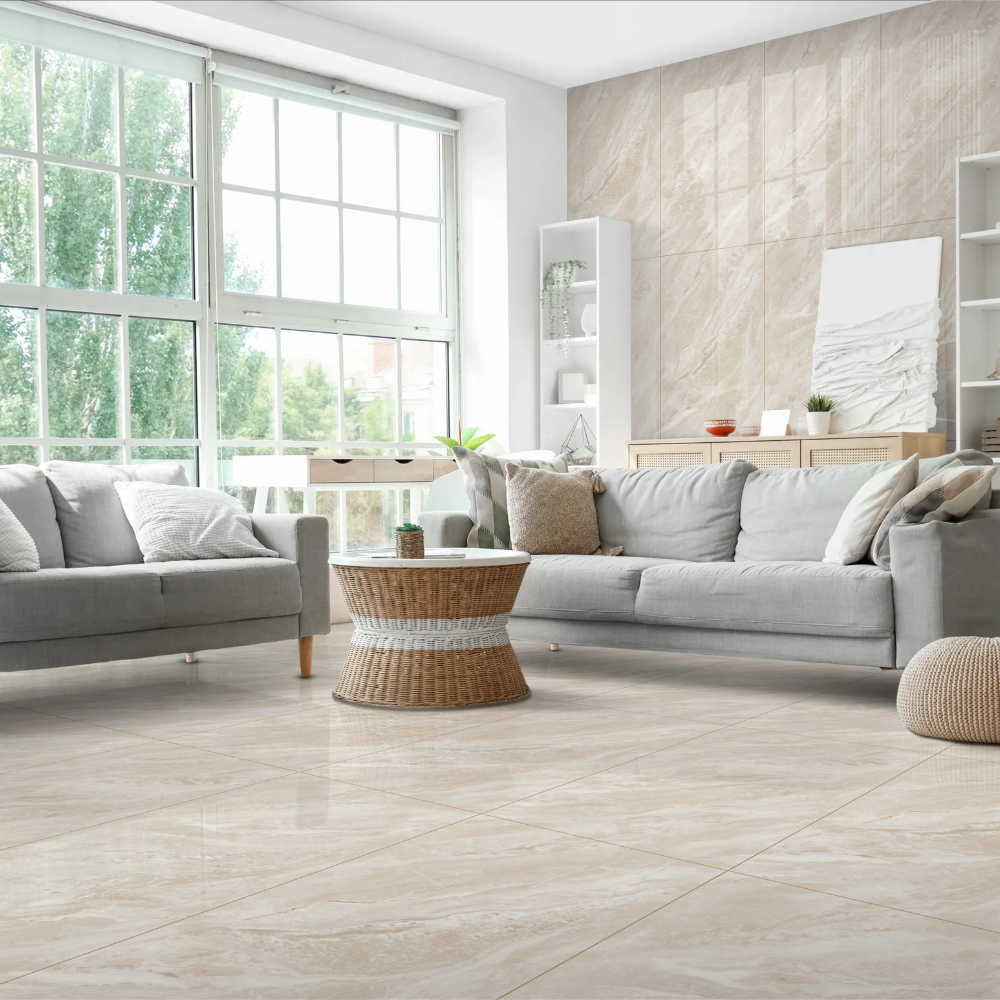 Infinity Genesis Crema Hochglanz 60x120x0,9cm 
