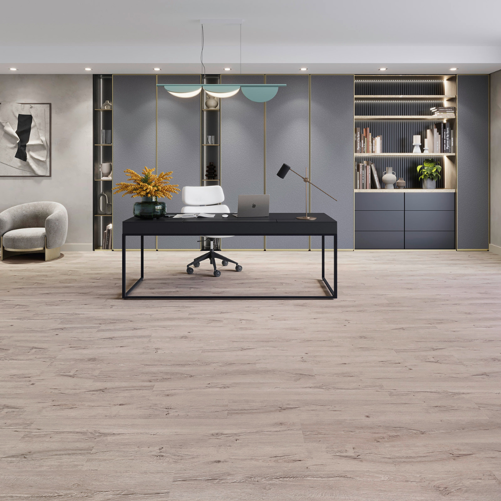 DESIGN 555  Rustic Grey Oak Click 529  6,0mm/NS 0.55mm Joka Designböden 555 Rigid Board m. IXPE 