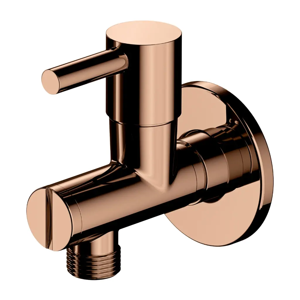 Eckventil Kupfer poliert (CP) 8857CP