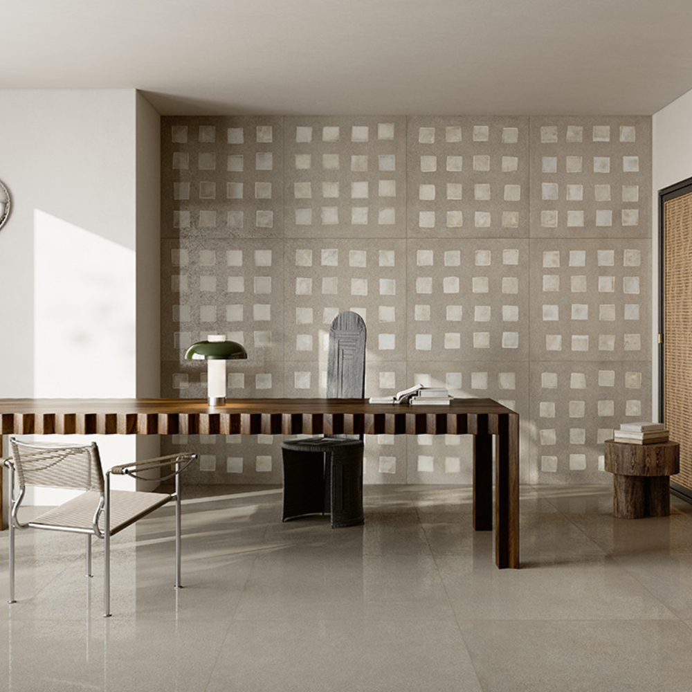 120,8x120,8cm The Blend Concrete Clay Matt 9mm 