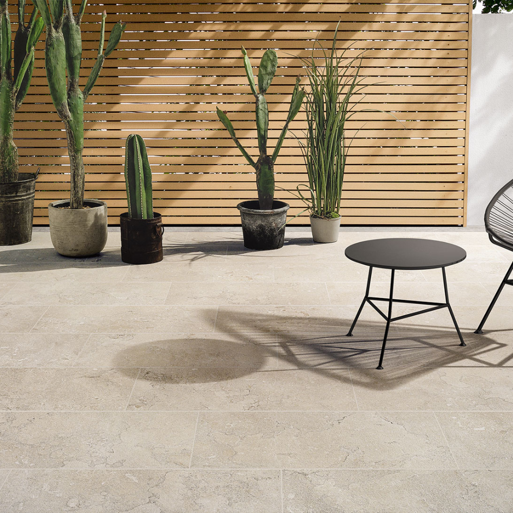 120x120cm Lagos Ivory Matt 9mm