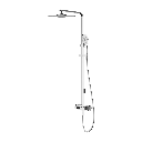Parma Aufputz-Duschsystem PM7444CR Chrom Poliert