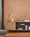 30x120cm Boiserie Almond 3D Wood 10mm