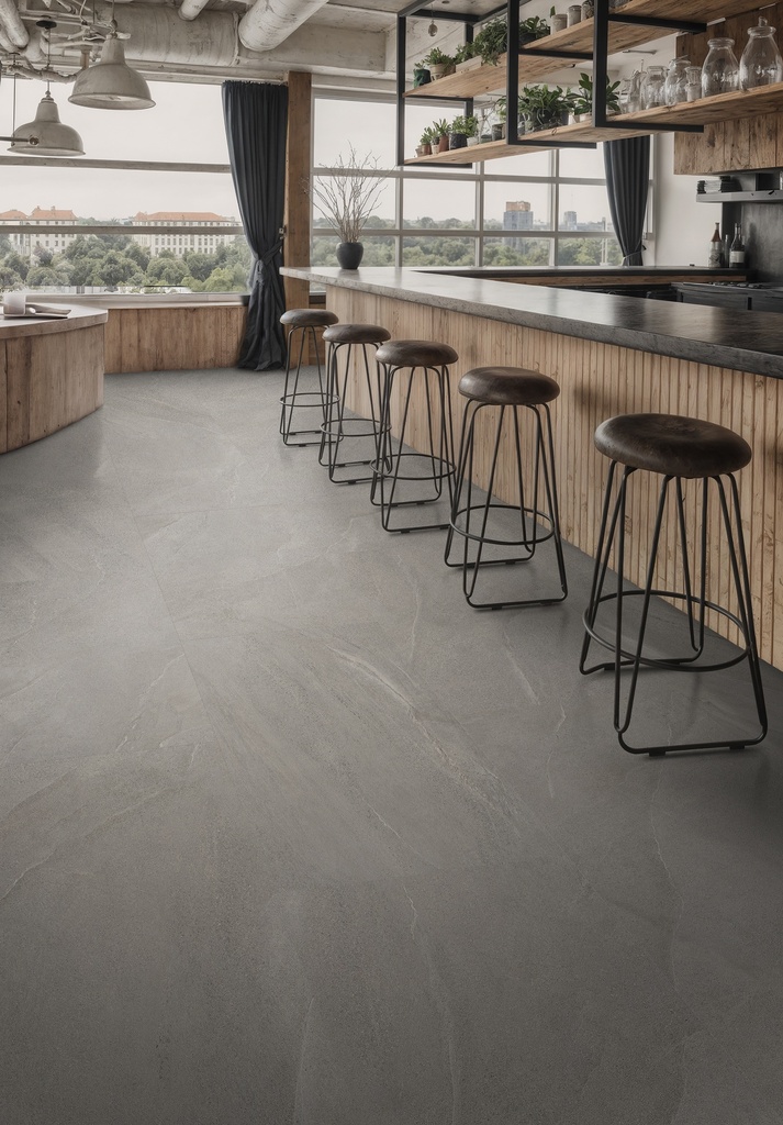 Click Vinyl 61x122cm Burlington Grey