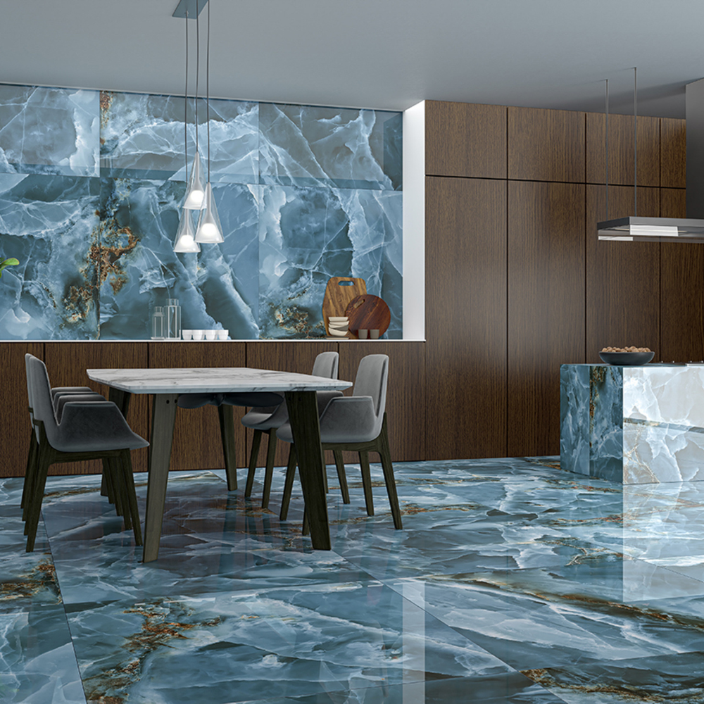 60x120cm Iceland Navy Ultra Gloss 9mm 