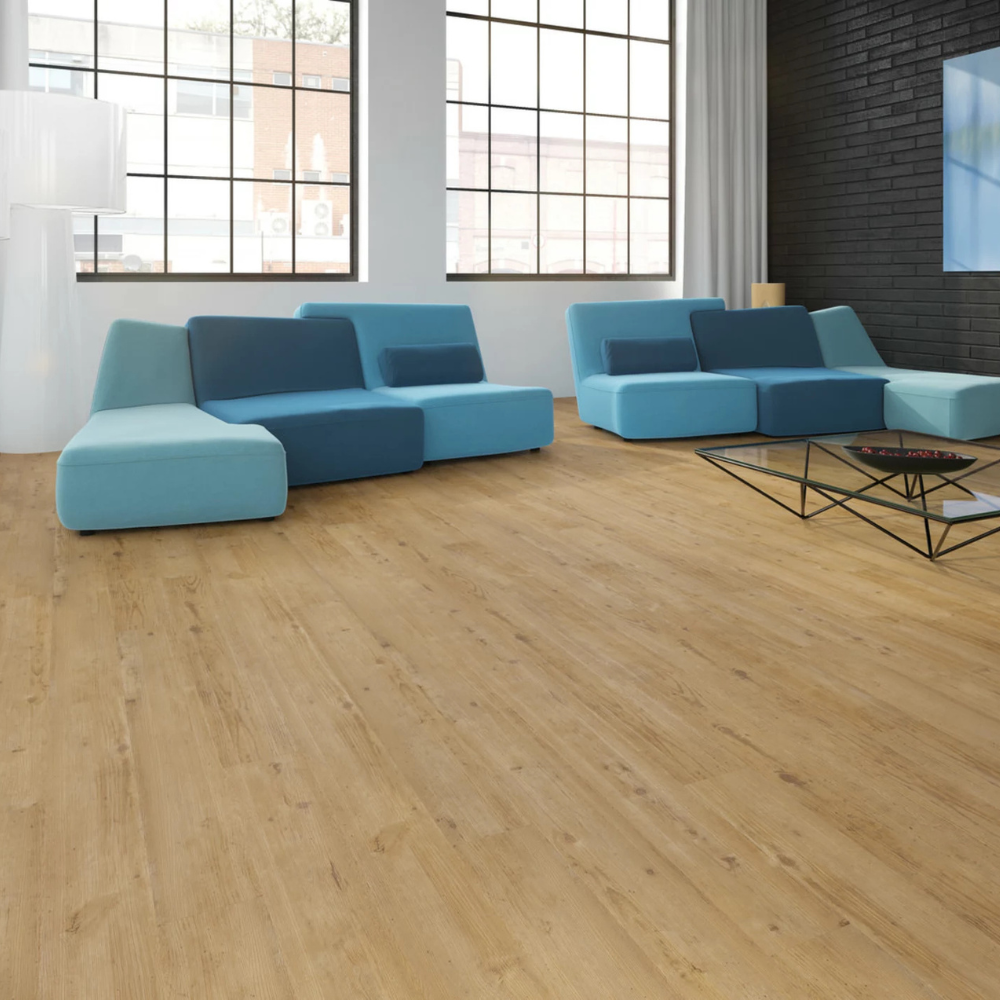 Design 824 Vinyl Click Wormy Light Oak 17,81x124,46cm Rigid Board 