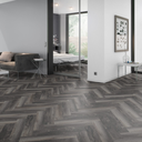 Fischgrät Klebe Vinyl Smoked Pine Black 120x600x2,5mm (OFD-055-269)
