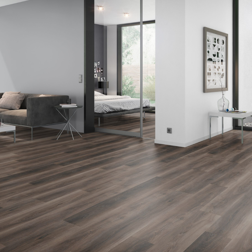 Dielen Klick Vinyl Walnut Dark Brown 180 x 1210 x 6,0mm (OFR-055-050)   
