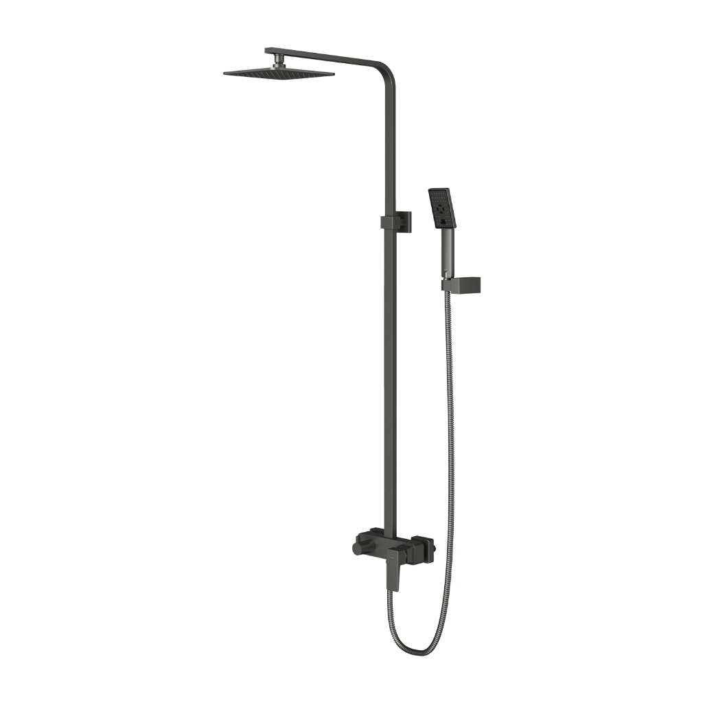 PARMA Aufputz-Duschsystem  Graphit gebürstet (GR) PM7444GR