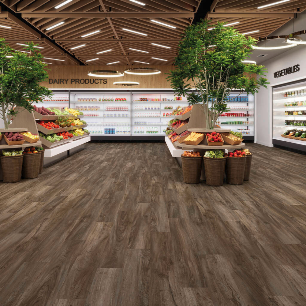 DESIGN 555 Revolut 906 Mud Oak Click Vinyl 6,0mm/NS 0,55  125,1 cm x 18,9 cm  