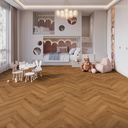 DESIGN 555 Evolut Herringbone 5105 Cognac Oak Klebe Vinyl 2,5mm/NS 0,55  63,2 cm x 15,8 cm