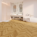 DESIGN 555 Evolut Chevron 5803 Amber Oak Klebe Vinyl 2,5mm/NS 0,55  52,27 cm x 9,24 cm  