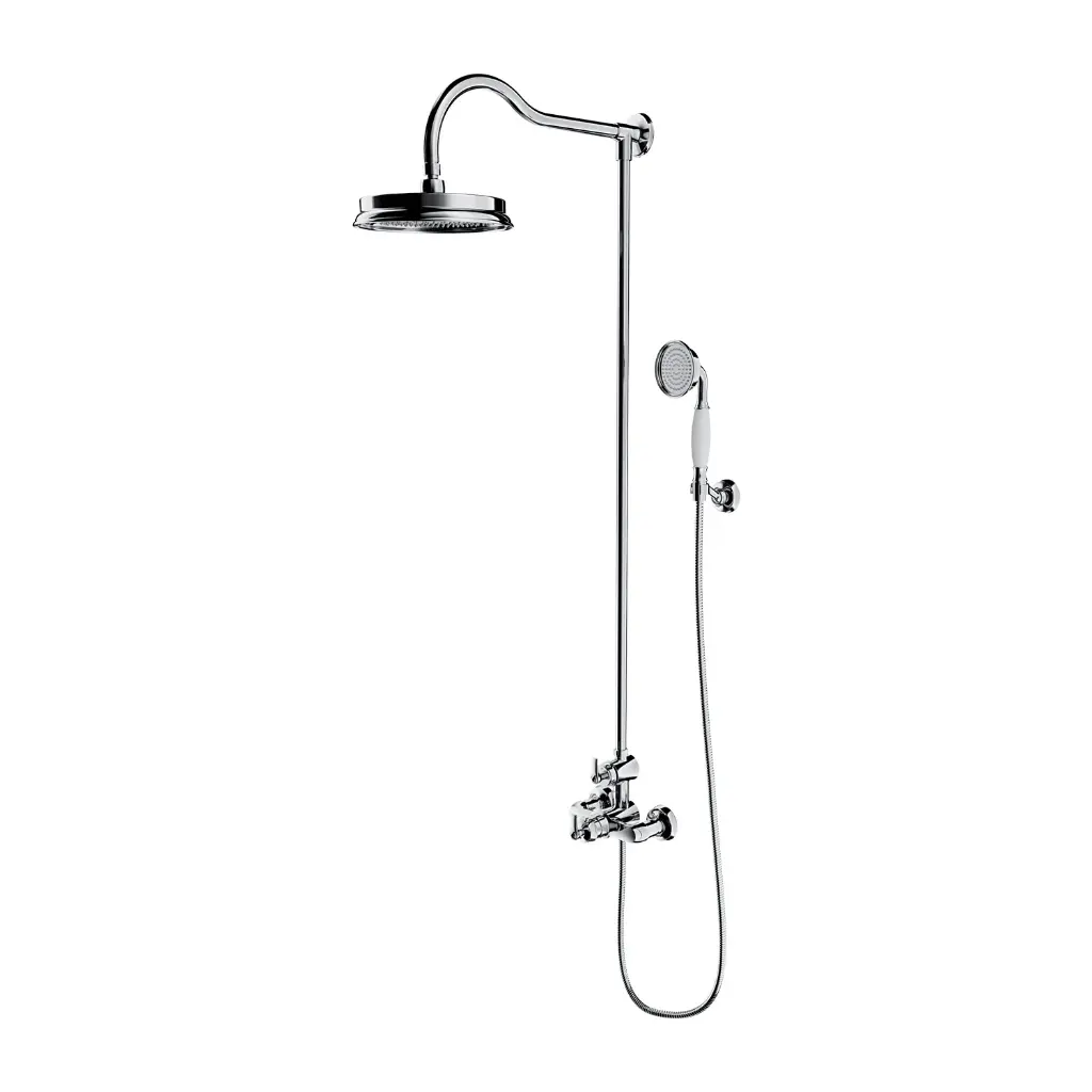 ARMANCE Aufputz-Duschsystem mit Thermostat Chrom poliert (CR)AM5244-6CR 