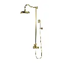 ARMANCE Aufputz-Duschsystem mit ThermostatMessing gebürstet (BSB) AM5244-6BSB