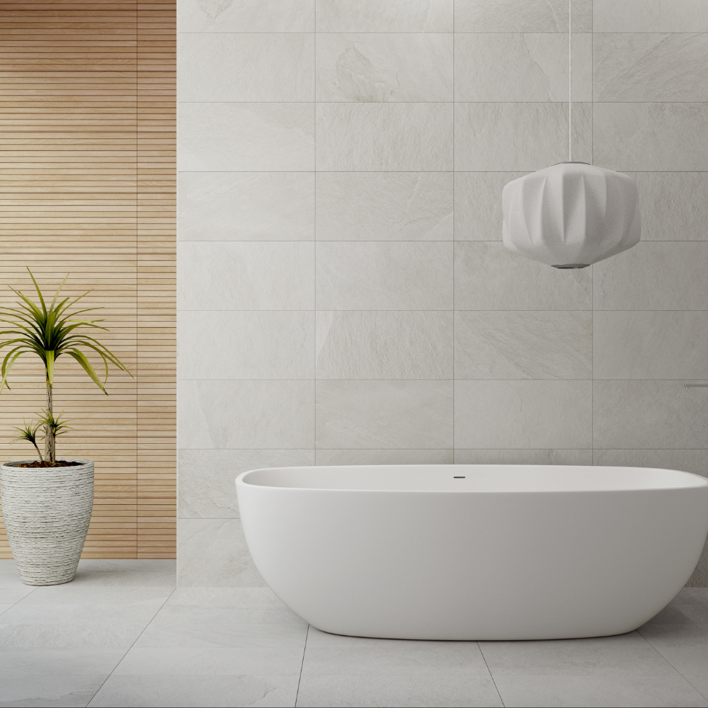 60x60cm Southrim White Matt   