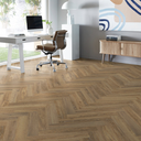 Parva Oak Apulia Fischgrät Klebe Vinyl 60,96 x 11,43 cm  2.5 mm Nutzschicht 0.55 mm (41215)  