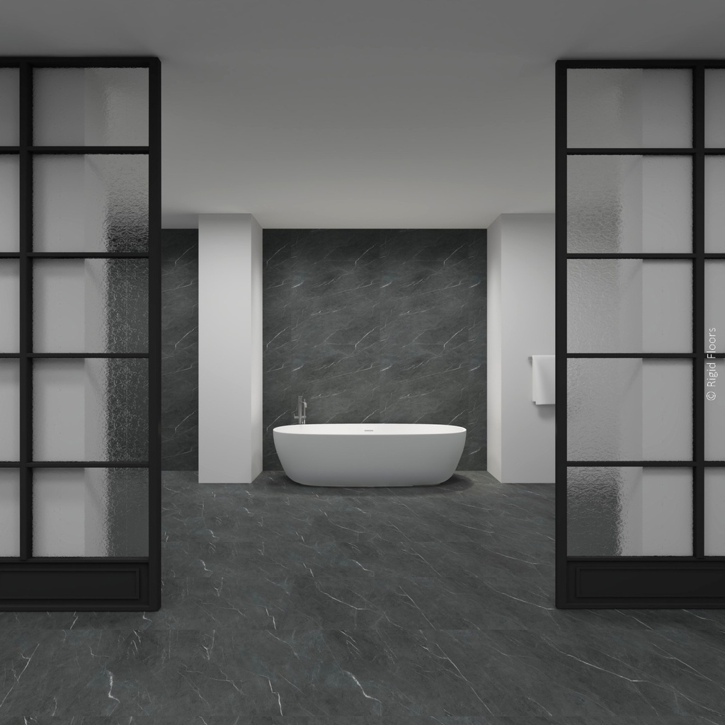  SPC Wandpaneel 90x280x0,5cm Black Marble 