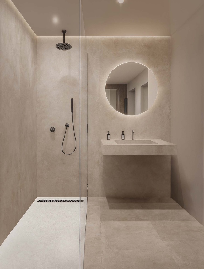 Wall Panels Ultra matt Textile Grey 120x280x0,37cm 