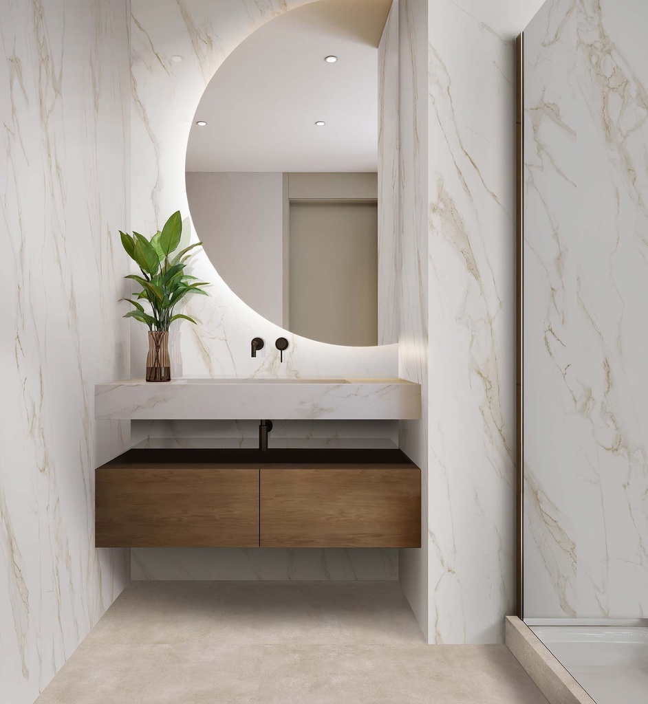 Wall Panels Ultra matt Calacatta Gold 120x280x0,37cm 