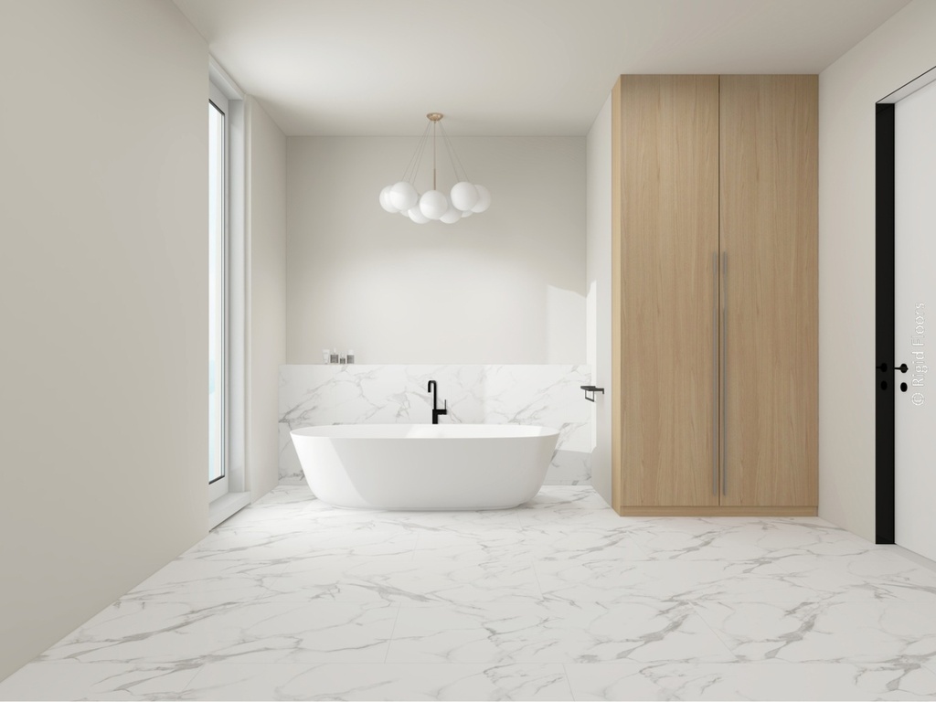 SPC Panels White Marble 4,50 x 450 x 900 mm (A16883)    