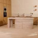 XXL Klick-Vinyl Limestone ohne sichtbare Fuge 7.0 x 600 x 1200mm (A16898)  