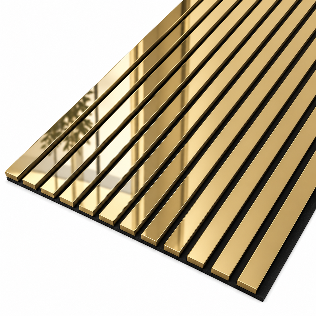 AFloor Akustik Paneel Spiegel Gold 01486 60x260cm