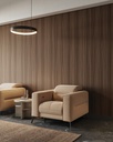 IDEVO SPC Paneel 110x280cm Matt Havana Wood 