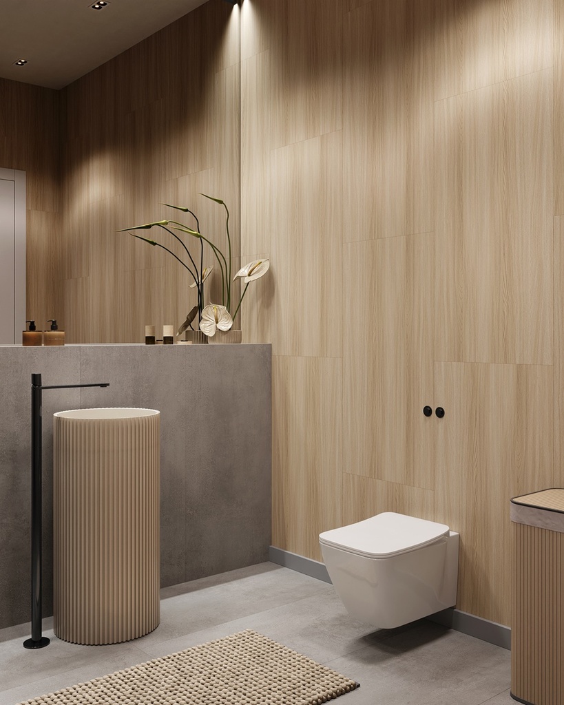 IDEVO SPC Paneel 110x280cm Matt SUNWASHED WOOD