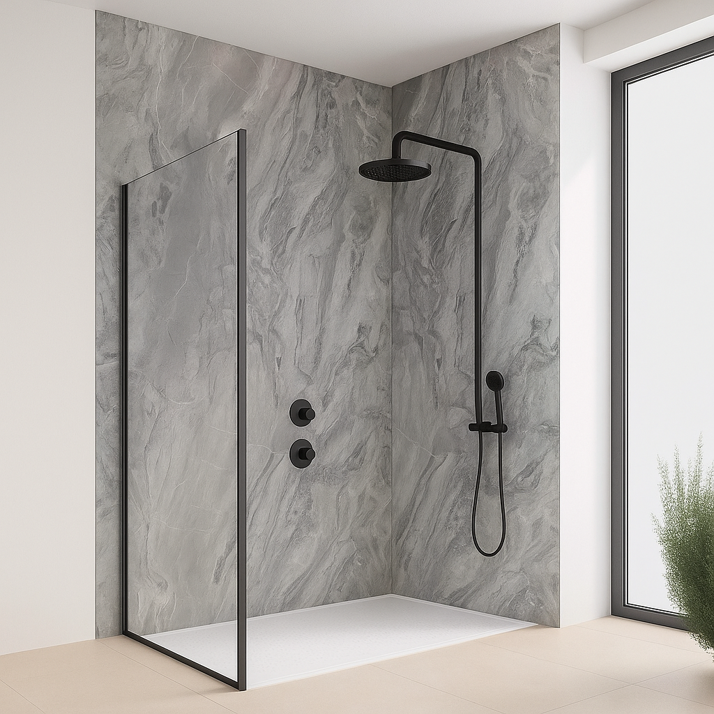 AFloor Wall Paneel Marmori Grey 122x260cm