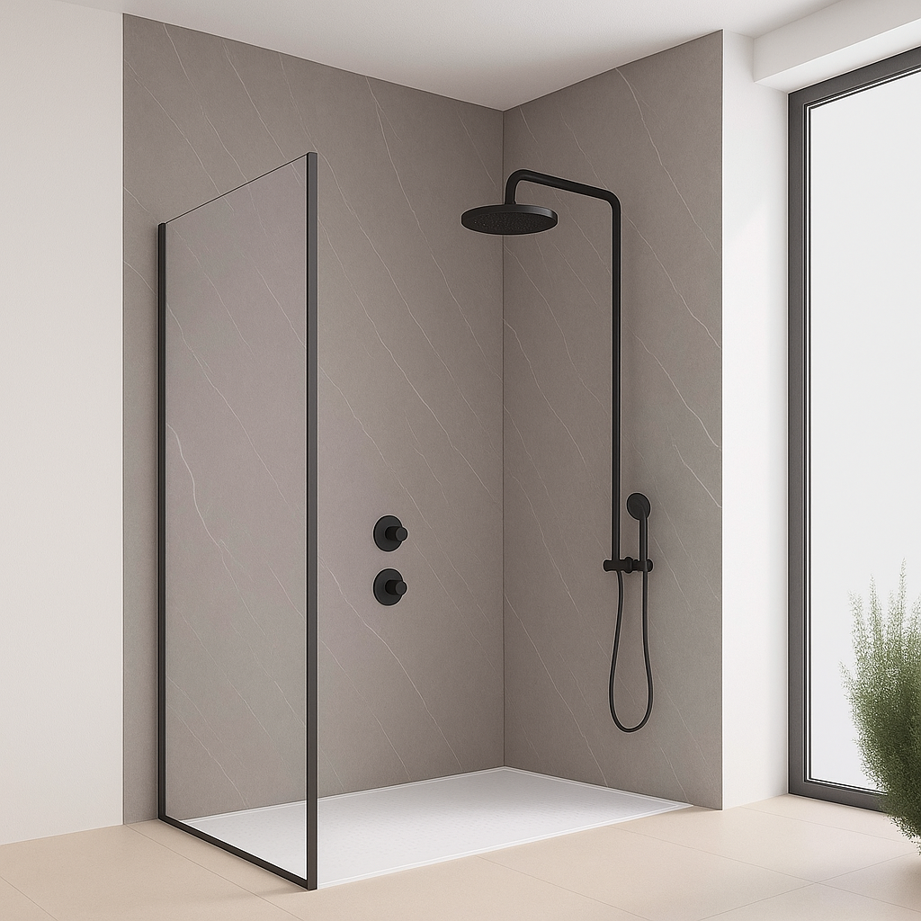 AFloor Wall Paneel Pietra Grey 122x260cm (Hochglanz)