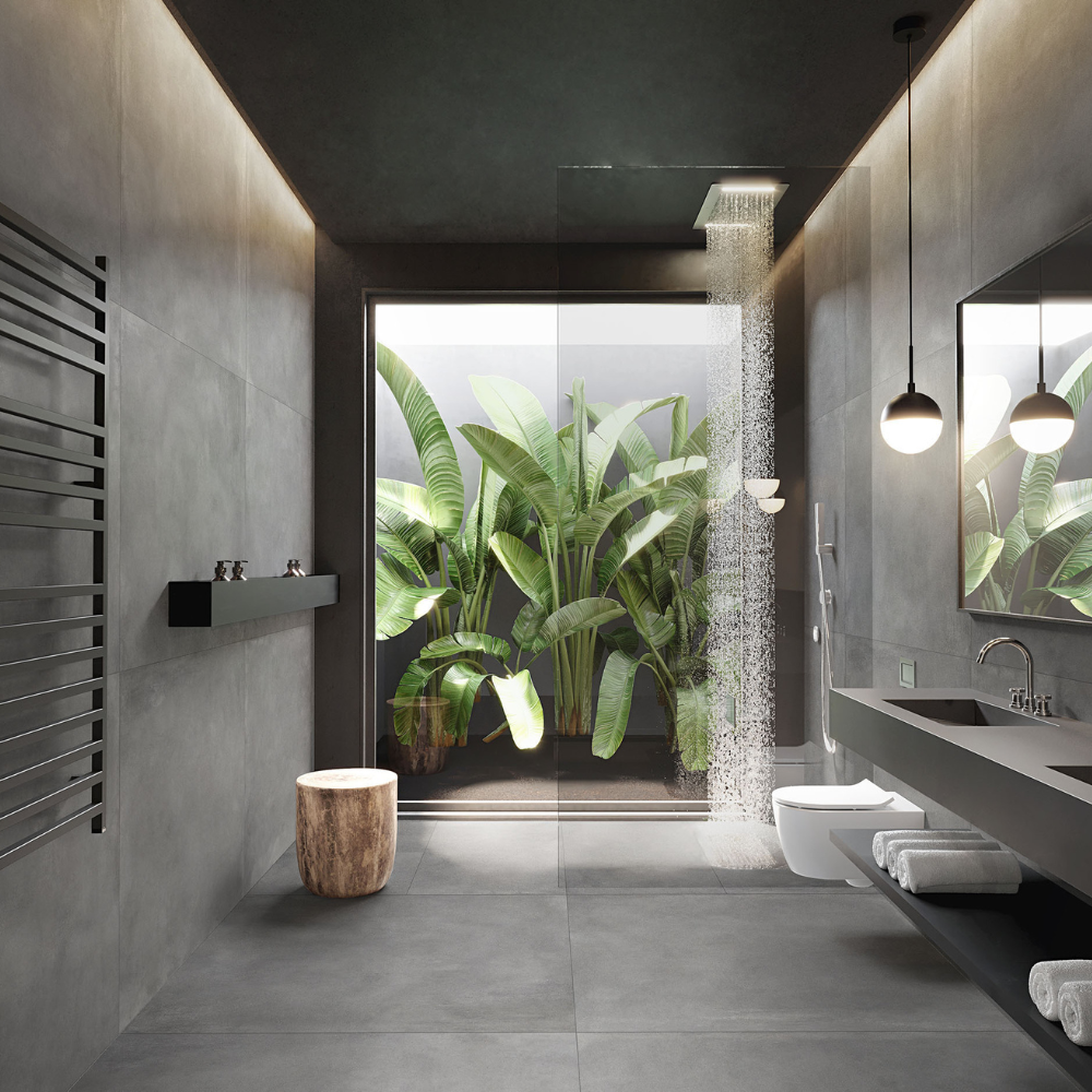 80x80cm Mystone FOG  Matt 9mm 