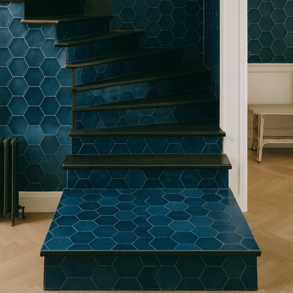 ARTISAN Hexagon Ocean Glossy 15x17,5cm 