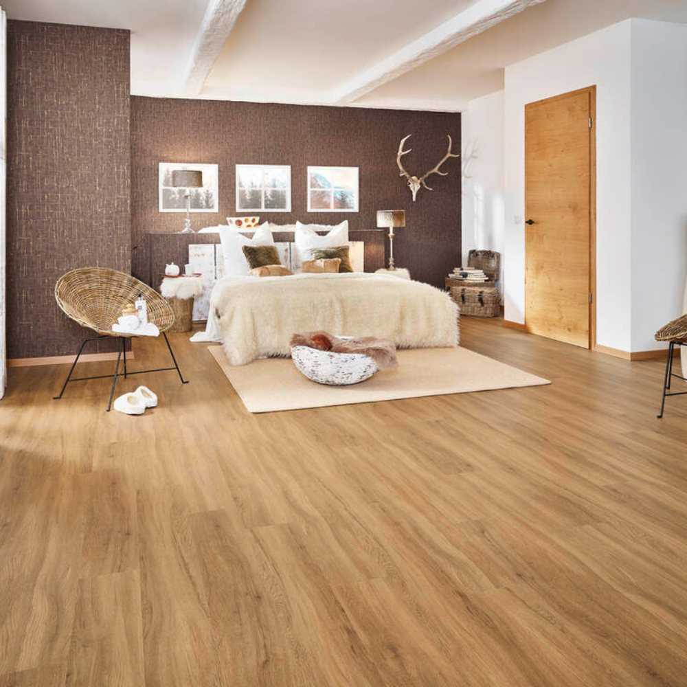 Design Vinyl Click  Pure Oak17,81x124,46cm Rigid Board