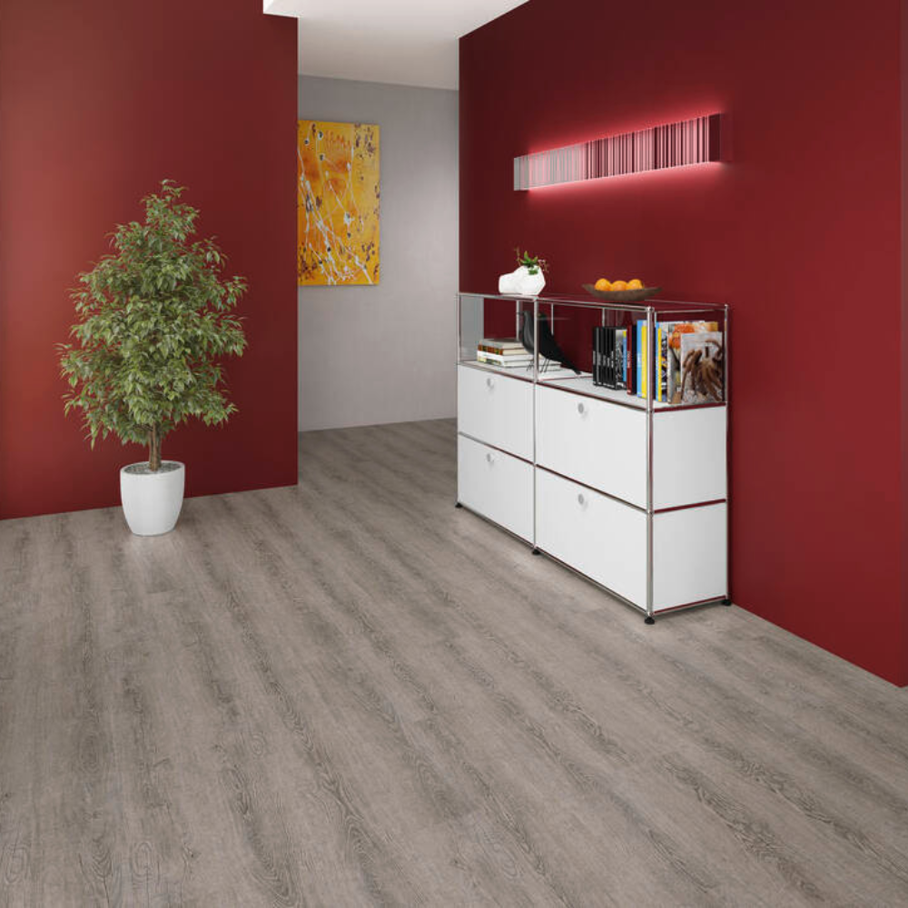 Design Vinyl Click  Old Gr.Oak 17,81x124,46cm Rigid Board