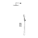 PARMA Unterputz-Duschsystem mit Thermostat Chrom poliert (CR) 