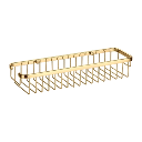 Uni Duschkorb, 36 x 7 x 11 cm  Gold poliert (GL) 8963AGL